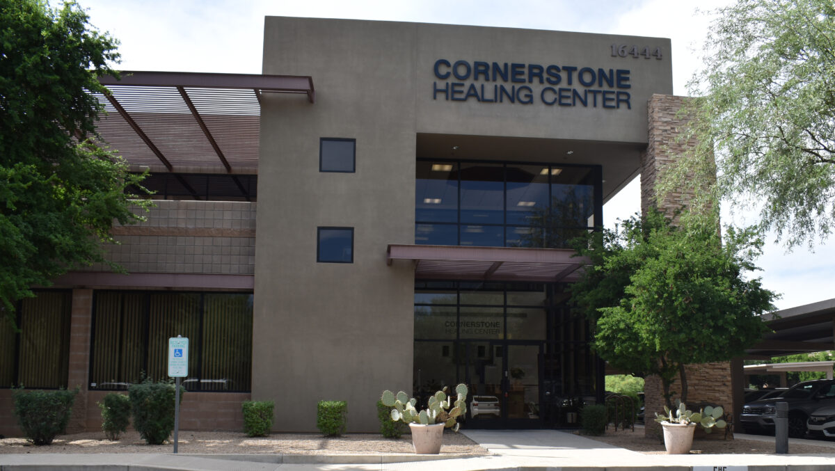 the outside of our outpatient office in scottsdale arizona