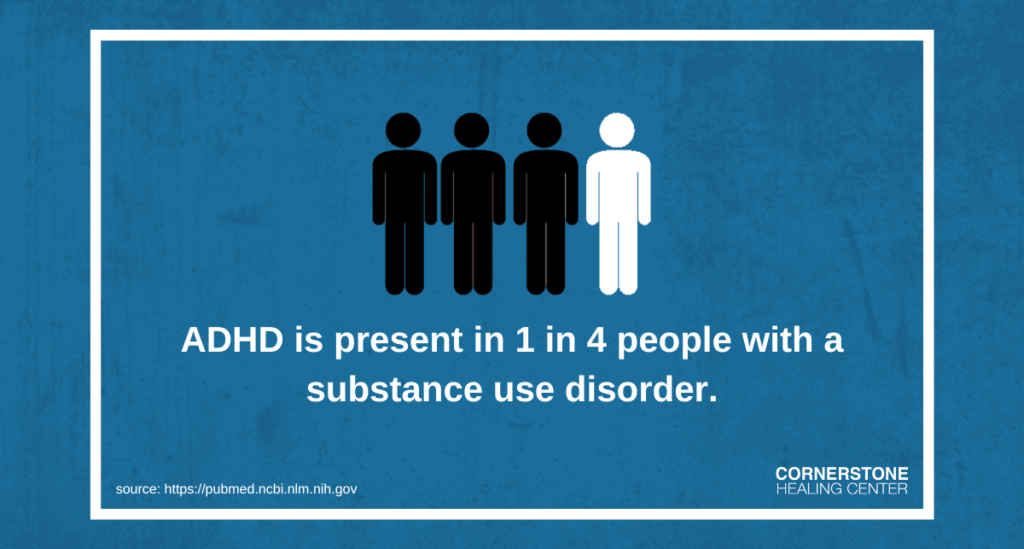 1 in 4 people with adhd have a substance use disorder