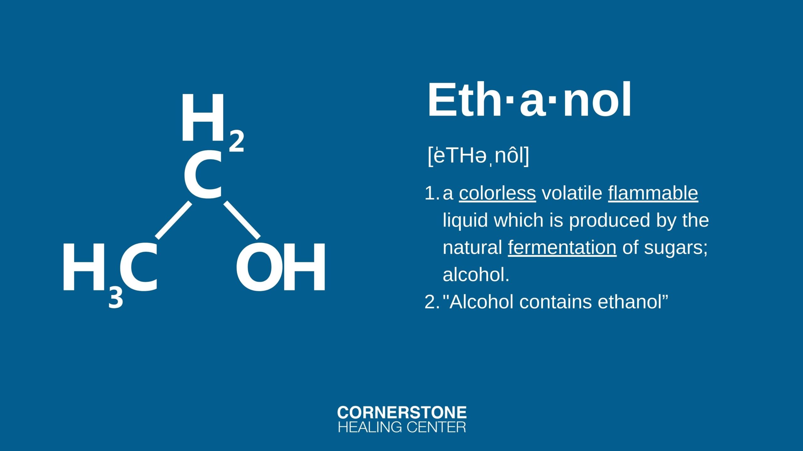 ethanol definition and chemical composition
